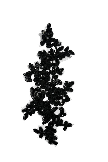 Basic Black Sequin Motif