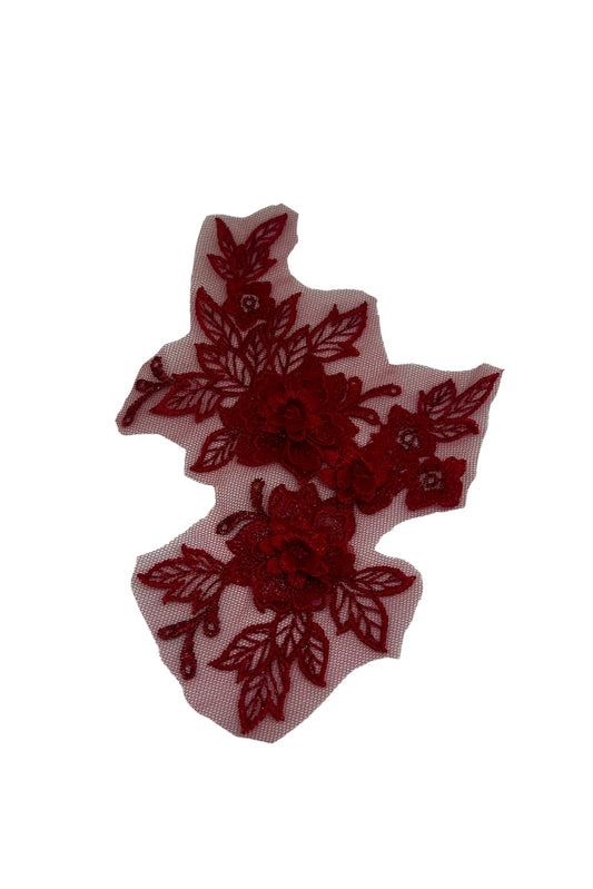 3D Three Flower Motif