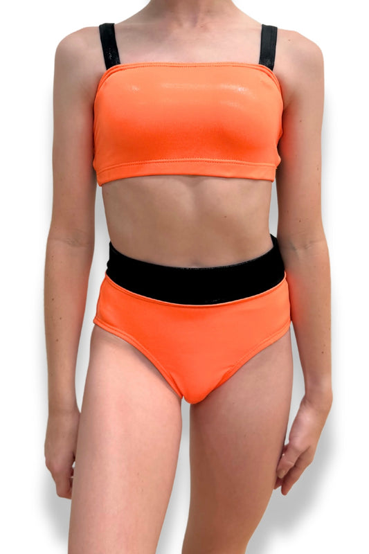 Bandeau Crop and Knicker Set - Solo